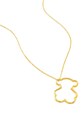 Позолочене кольє Tous PEND AU SILHOUETTE BEAR Silueta 1000135600 золотий AA00