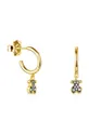 χρυσαφί Ασημένια επιχρυσωμένα σκουλαρίκια Tous Noctrune Γυναικεία