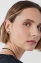 Ασημένια επιχρυσωμένα σκουλαρίκια Tous Motif Γυναικεία