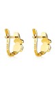 Accesorii Tous cercei din argint placat cu aur 1003633200 aur