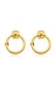 Accesorii Tous cercei din argint placat cu aur 1000075700 aur