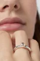 ασημί Ασημένιο δαχτυλίδι Tous