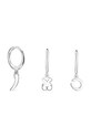 Tous kolczyki srebrne 3-pack Good Vibes srebro srebrny 1002806900