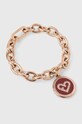 Браслет Furla циркон золотий FJ0210BTU