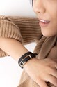 Furla bransoletka skórzana FJ0408BTU czarny