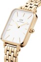 Hodinky Daniel Wellington Quadro 5-Link DW00100622 zlatá AA00