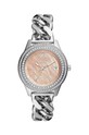 Fossil zegarek srebrny ES5134