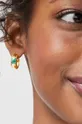 χρυσαφί Ασημένια επιχρυσωμένα σκουλαρίκια Tous