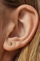 Tous kolczyk ze srebra pokrytego złotem 3-pack Pearl 1003596600