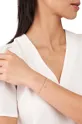 Emporio Armani braccialetto Perla, Argento, Zircone