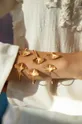 zlata Pozlačena zapestnica Lilou Ginko