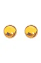 жовтий Позолочені сережки Lilou One Жіночий