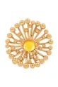 Позолочений перстень Lilou Celebrate  Кристал, Латунь покрита 18 каратним золотом