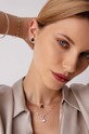 Посріблене кольє Lilou One A03/MARKET/ANS/8 срібний AA00