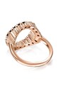 Akcesoria Tous pierścionek ze srebra pokrytego złotem 14 Straight 1001892114 różowy