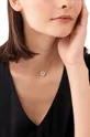 Ogrlica Emporio Armani Srebro, Sintetični kamen