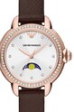 Hodinky Emporio Armani AR11568 hnedá AA00