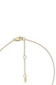 Колие Fossil злато JF04544710
