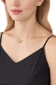 Srebrna ogrlica prevučena zlatom Michael Kors Cirkonij, Pozlaćeno srebro