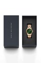 Часы Daniel Wellington Iconic Link Emerald 32 золотой DW00100420