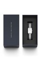 Ρολόι Daniel Wellington Quadro 20x26 Lumine ασημί DW00100580