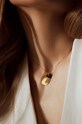 Позолочене кольє Lilou A03/MARKET/ANS/32 золотий AA00