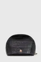 črna Usnjena kozmetična torbica Lilou Ženski