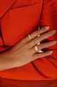 Επιχρυσωμένο δαχτυλίδι Lilou Sparkling χρυσαφί
