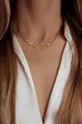 Pozlátený náhrdelník Lilou Sparkling zlatá