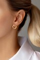 Аксессуары Позолоченные серьги Lilou Etno 171/15/KOL/NO2/PO золотой
