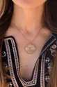 Pozlačena ogrlica Lilou Etno zlata