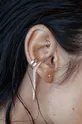 Uhan za zgornji del ušesa iz srebra No More Srebro 925