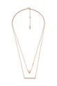 Серебряное колье Michael Kors MKC1675CZ791 розовый AA00