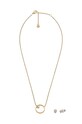 Кольє і сережки Skagen циркон золотий SKJB1014SET
