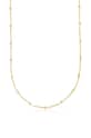 Strieborný pozlátený náhrdelník Tous Basics striebro zlatá 1003626700
