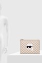 Karl Lagerfeld laptop táska 240W3236 bézs