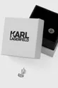 Uhani Karl Lagerfeld 90 % Medenina, 10 % Steklo