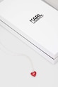 Karl Lagerfeld colier 240W3940 argintiu AA00