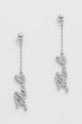 Karl Lagerfeld kolczyki cyrkonia srebrny 240W3922