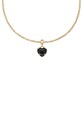 Daniel Wellington pandantiv Charm Heart Black Crystal DW00400431 aur AA00