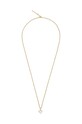 Prívesok z krištáľov Daniel Wellington Charm Heart White Crystal zlatá DW00400432