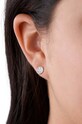 Accesorii Fossil cercei de argint JFS00518040 argintiu