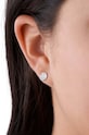 Accesorii Fossil cercei de argint JFS00518040 argintiu