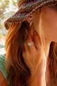 Позолоченные серьги Lilou Colors 205/13/KOL/NO1/TUR/PO золотой AA00