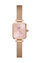 Daniel Wellington ceas Quadro Mini Melrose Blush aur DW00100650