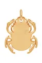 Позолочений кулон Lilou Skarabeusz золотий