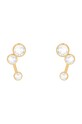 Pozlátené náušnice Lilou Sparkling pozlátené zlatá 209/KOL/3/PO