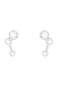 Postriebrené náušnice Lilou Sparkling postriebrené strieborná 209/KOL/3/SR