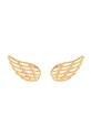 χρυσαφί Χρυσά σκουλαρίκια Lilou Wing Γυναικεία
