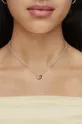 Ogrlica iz srebra prevlečenega z zlatom Tous Ženski